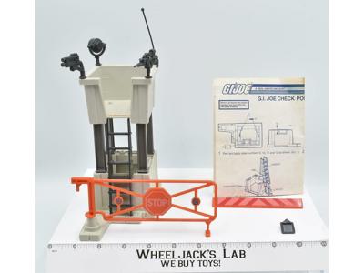 Check Point Alpha Battle Station GI Joe 1985 Hasbro Vintage