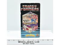See &amp; Read Satellite of Doom When Continents VHS G1 Transformers Kid Stuff 1985