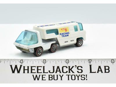 The Heavyweights Team Trailer White 1969 Redline Hot Wheels Mattel Vintage