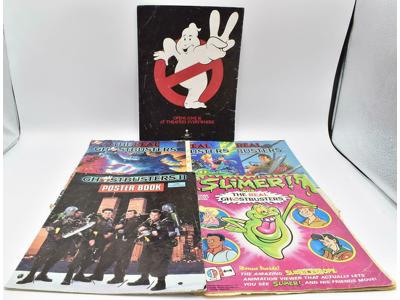 Lot of Poster Books/Magazines The Real Ghostbusters 1986 Columbia Pictures