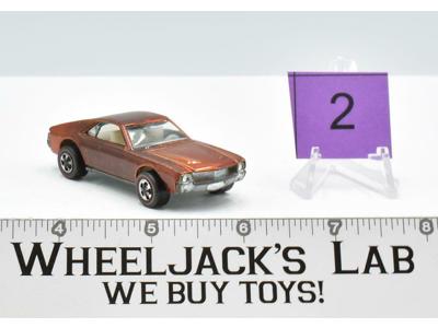 Custom AMX Orange 1969 Redline Hot Wheels Mattel Vintage RL