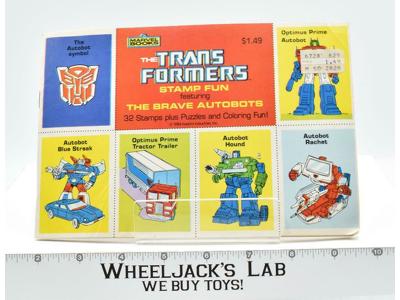 Transformers Stamp Fun Featuring The Brave Autobots