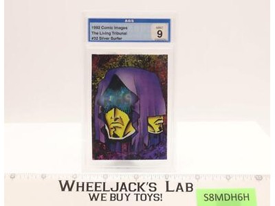 The Silver Surfer The Living Tribunal #32 AGS GRADED 9 Marvel 1992 Trading Card