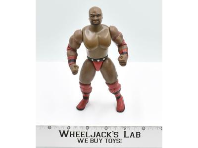 Ahmed Johnson 6" Red Trunks Titan WWF Wrestling Figure 1997 Jakks Pacific