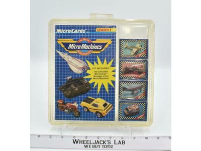 MicroCards Kit #3 Series 1 1989 NEW MOSC Micro Machines Lewis Galoob Vintage