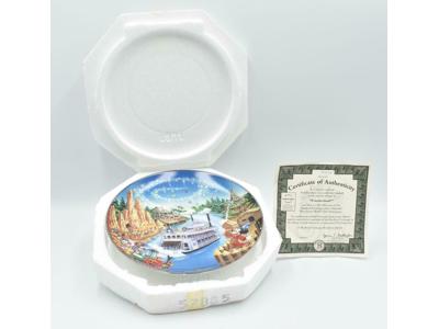 Frontierland Walt Disney World 25th Anniversary 1997 The Bradford Exchange