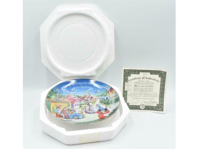 Mickey's Toon Town Fair Walt Disney 25th Anniversary 1997 Bradford Exchange