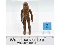 Chewbacca #2 Star Wars Vintage Kenner 1977 Action Figure No Repro