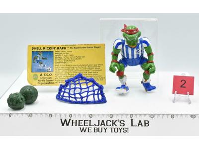 Shell Kickin' Raph #2 100% Complete Teenage Mutant Ninja Turtle 1991 Playmates