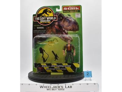 Dieter Stark #2 Jurassic Park The Lost World 1997 Kenner NEW MOSC SEALED