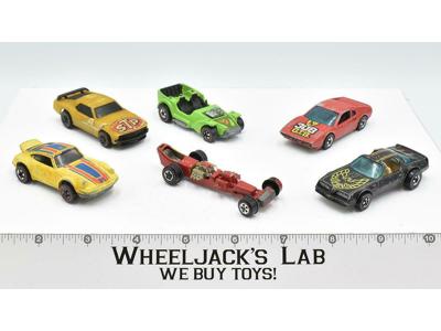 Lot of 6 Miscellaneous Metal Cars Vintage Hot Wheels Matchbox