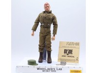 Action Soldier Army Painted Head 12" GI Joe 1964 Hasbro Action Figure w/ Manual