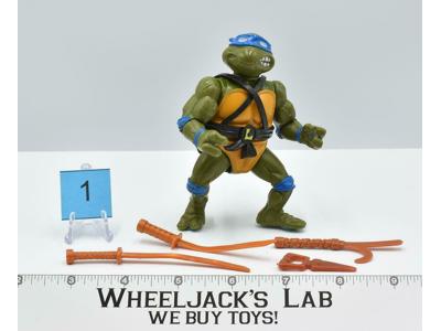 Leonardo #1 Hard Head TMNT Teenage Mutant Ninja Turtle Vintage 1988 Playmates