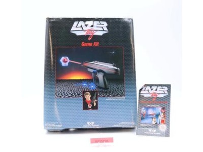 Lazer Tag Game Kit Worlds Of Wonder 1986 Vintage
