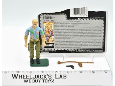 Chuckles V1 100% Complete 1987 GI Joe Hasbro Vintage Action Figure
