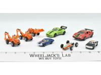Lot of 8 Miscellaneous Metal Cars Construction Vehicle Hot Wheel Matchbox Zylmex