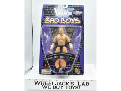 Stone Cold Steve Austin 6" Bad Boys WWF 1997 Jakks Pacific Wrestling Figure