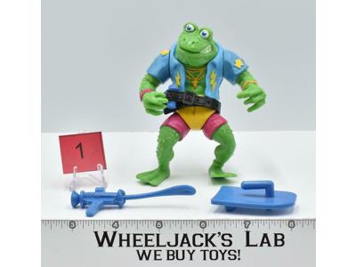 Genghis Frog #1 Teenage Mutant Ninja Turtles TMNT 1989 Playmates Action Figure