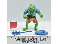 Genghis Frog #1 Teenage Mutant Ninja Turtles TMNT 1989 Playmates Action Figure