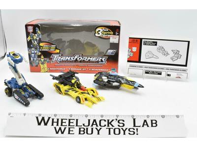 Nightcruz Mirage GT Scavenger RID 100% Complete W/ Box 2001 Hasbro Transformers