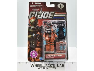 Hazard Viper Toxin Specialist G.I. Joe 30th Anniversary 2011 Hasbro SEALED MOSC