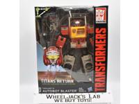 Twin Cast &amp; Autobot Blaster Leader Class Generations TR Transformers Hasbro MIB