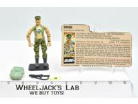 Gung-Ho #2 100% Complete V1 GI Joe 1983 Action Figure Vintage Hasbro