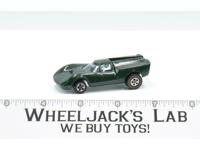 Lola GT70 Dark Green 1969 Redline Hot Wheels Mattel Vintage RL