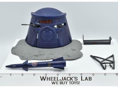 Cobra Battle Bunker 100% Complete 1985 GI Joe Hasbro Action Figure Vintage