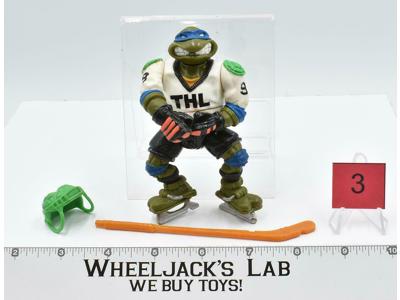 Slap Shot Leo #3 Sewer Sports Allstar Teenage Mutant Ninja Turtle 1991 Playmates