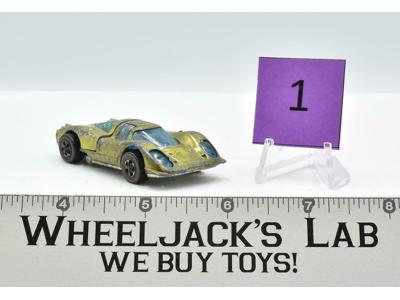 Porsche 917 #1 Yellow 1970 Redline Hot Wheels Mattel Vintage RL