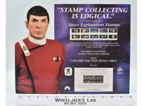 Spock Stamp Collecting U.S. Postal Service Promotional Display 1991 Star Trek