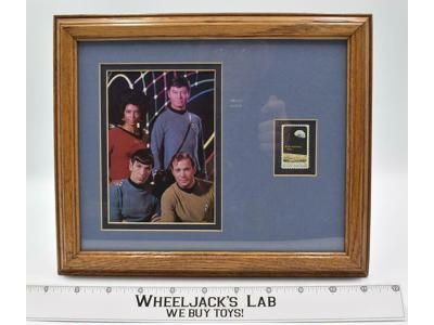 Star Trek Picture W/ Apollo 8 1969 U.S. Postal Service 6 Cent Stamp