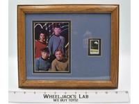 Star Trek Picture W/ Apollo 8 1969 U.S. Postal Service 6 Cent Stamp