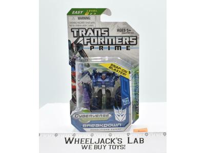 Breakdown #1 Transformers Prime Cyberverse 2012 Hasbro Figure MOSC NEW SEALED