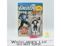 The Punisher Real Machine Gun Sounds #1 Marvel Super Heroes MOSC 1990 Toybiz