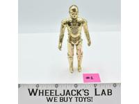 C-3PO #1 DARK GOLD 100% Complete Star Wars 1977 Vintage Kenner No Repro
