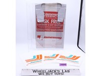 Lot of 4 Jamesway Department Store Plastic Shopping Bags Vintage