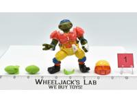 T.D. Tossin' Leo #1 100% Complete Teenage Mutant Ninja Turtle 1991 Playmates