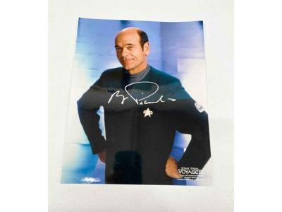 The Doctor Star Trek Voyager Robert Picardo AUTOGRAPHED 8x10 Picture