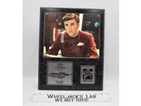 Commander Chekov Star Trek 1991 25th Anniversary AUTOGRAPHED Plaque #106 of 2500