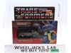 Bluestreak AFA GRADED 75+ 75/85/85 G1 Transformers 1984 Hasbro NEW SEALED