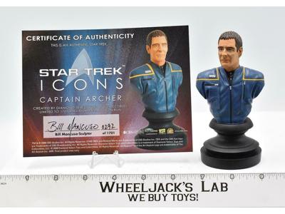 Captain Archer Star Trek Icons Diamond Select Toys Bust Sculpture