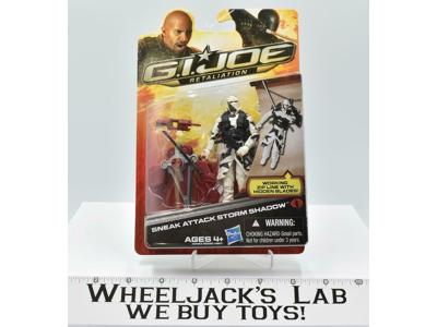 Sneak Attack Storm Shadow G.I. Joe Retaliation 2012 Hasbro NEW MOSC SEALED