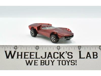 Turbofire Red 1968 Redline Hot Wheels Mattel Vintage RL