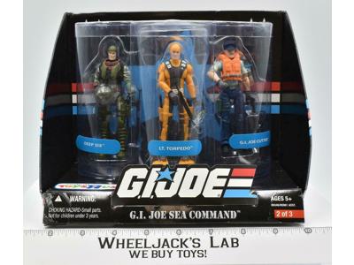 G.I. Joe Sea Command G.I Joe Toys R Us Exclusive 2007 Hasbro SEALED MISB