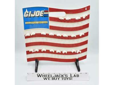 GI Joe Collectors Show Case Complete 1986 Vintage Hasbro Vintage
