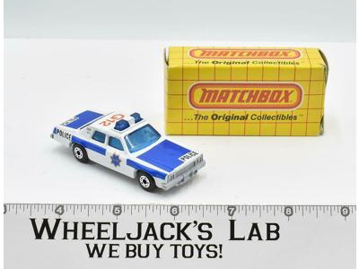 SF-10 Gran Fury G12 1979 Superfast Matchbox Original Collectibles