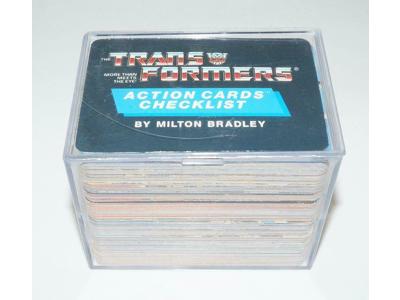 Set of Action Cards NEAR MINT G1 Transformers vintage Hasbro