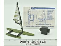 MANTA 100% Complete Windsurfer Board 1984 GI Joe Hasbro Action Vehicle Vintage